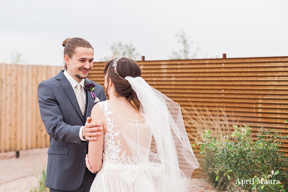 tender expression from the groom during a first look | The Paseo Wedding | Phoenix wedding photographer_0021.jpg