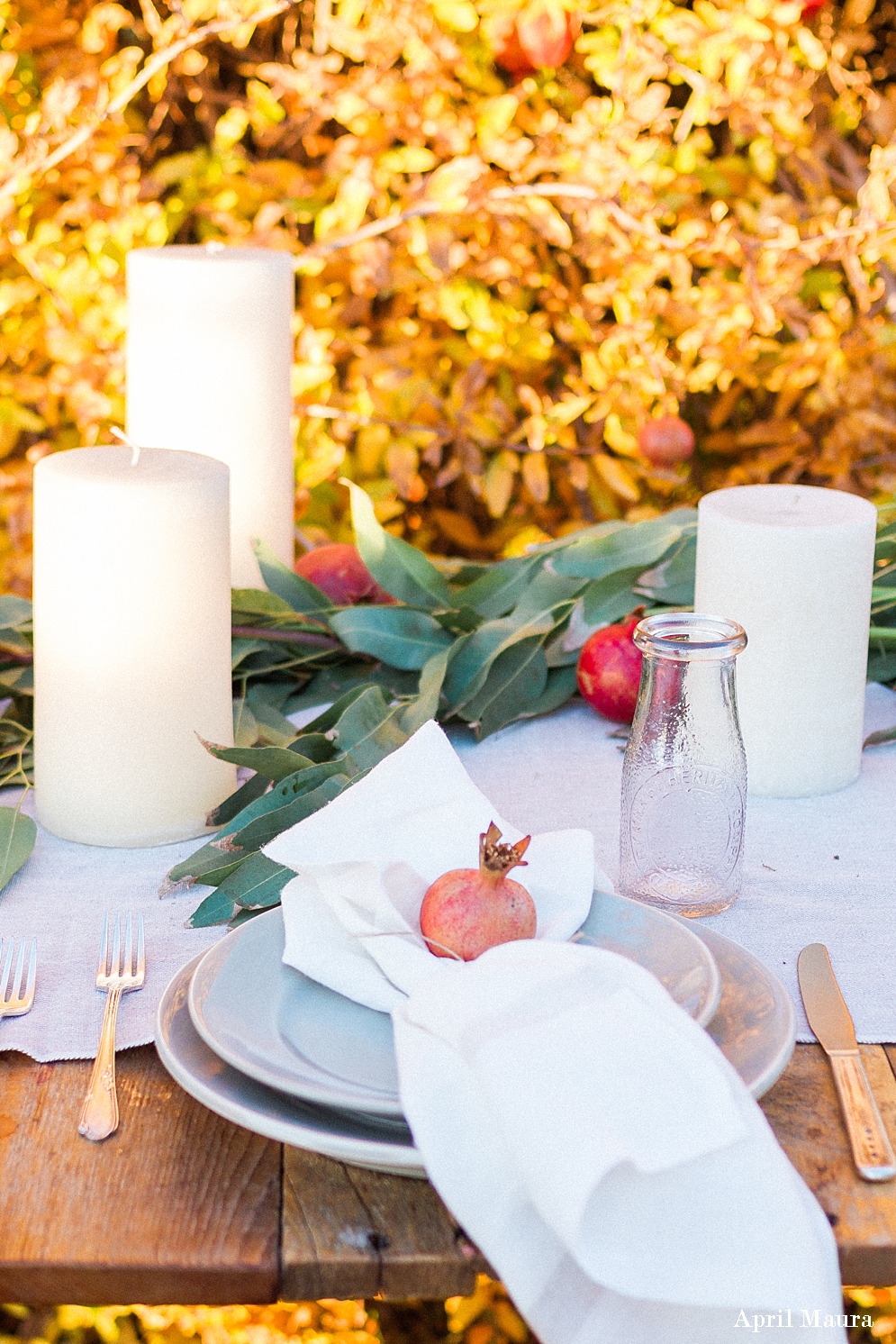 Webster Farm in Gilbert Wedding | Arizona Autumn Wedding Decorations | April Maura Photography_0023