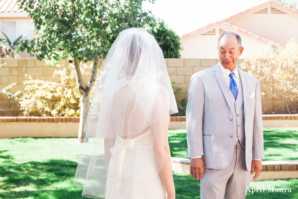 Eagle Mountain Country Club Wedding Photos | First Look with Father of Bride | Scottsdale Wedding Photos | April Maura Photography | www.aprilmaura.com_1504