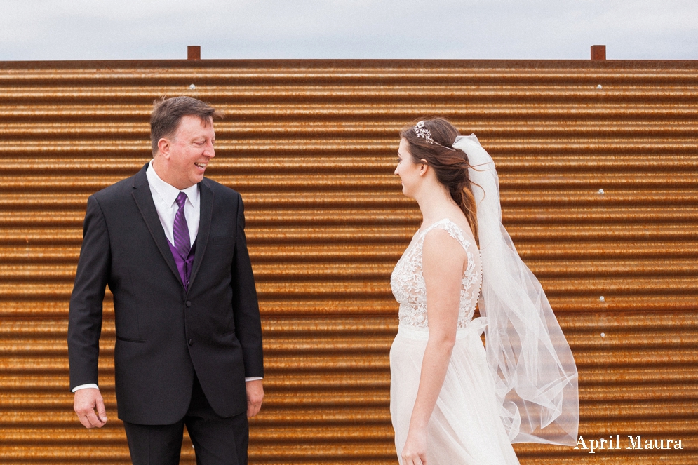 The Paseo Wedding Photos | First Look with Father of Bride | Scottsdale Wedding Photos | April Maura Photography | www.aprilmaura.com_1501