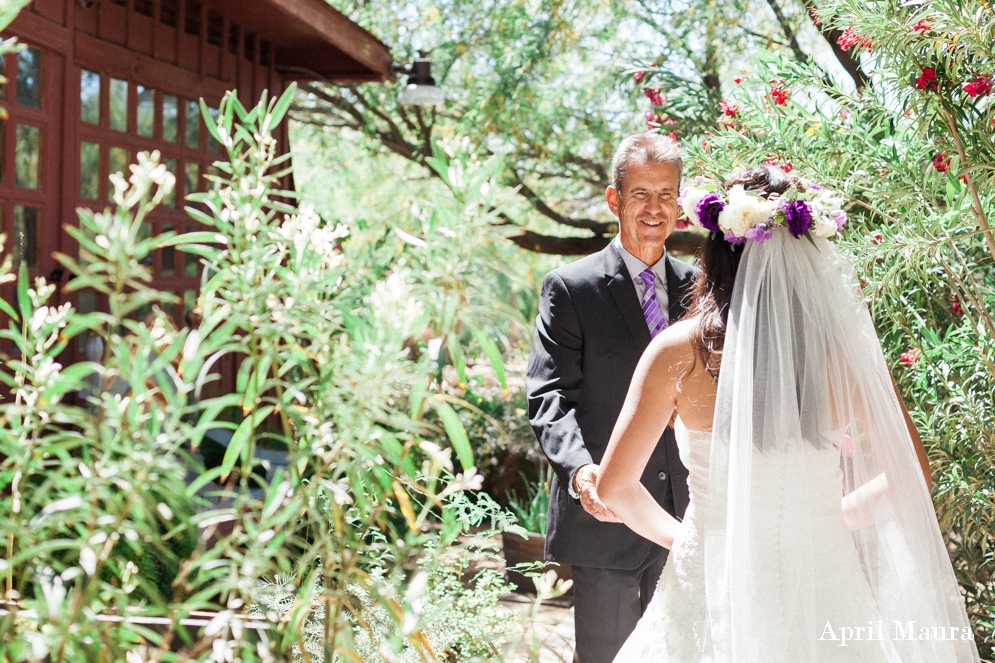 The Windmill Winery Wedding Photos | First Look with Father of Bride | Scottsdale Wedding Photos | April Maura Photography | www.aprilmaura.com_1507