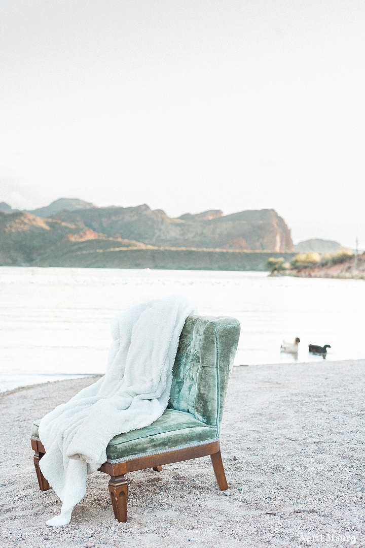Felt vintage chair on the beach | Saguaro-Lake-Ranch-Engagement-Photos-Scottsdale-Wedding-Photos-April-Maura-Photography-www.aprilmaura.com_2867.jpg