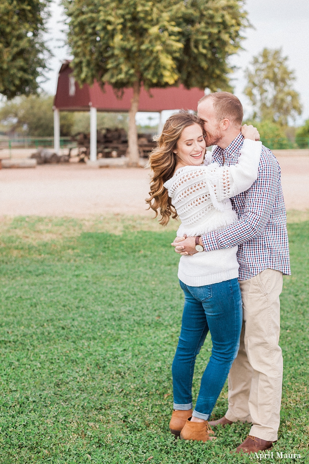 Arizona couple in love | Green Arizona Engagement Location | Tumbleweed Ranch | Scottsdale Engagement Photographer | April Maura Photography | www.aprilmaura.com_3665.jpg