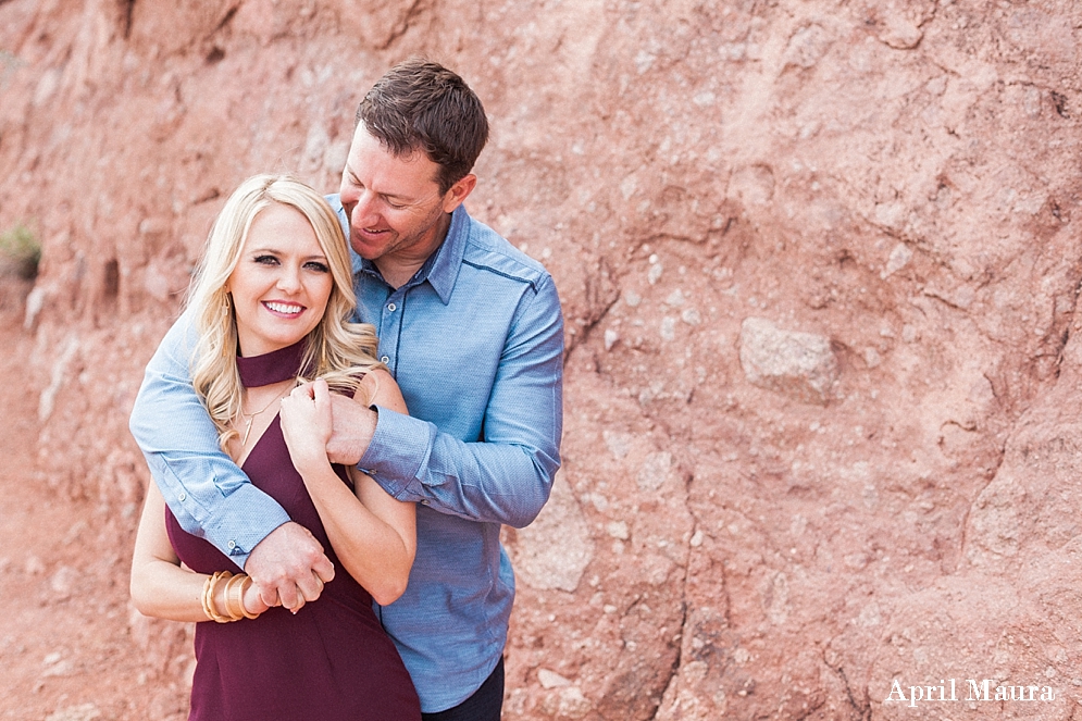 Papago Park Engagement: Gregg + Kay