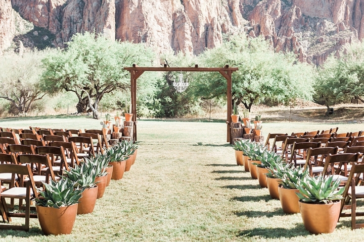 Wedding Wood Decorations to Incorporate | St. Louis Wedding Photographer | Saguaro Lake Guest Ranch Wedding | ceremony arch
