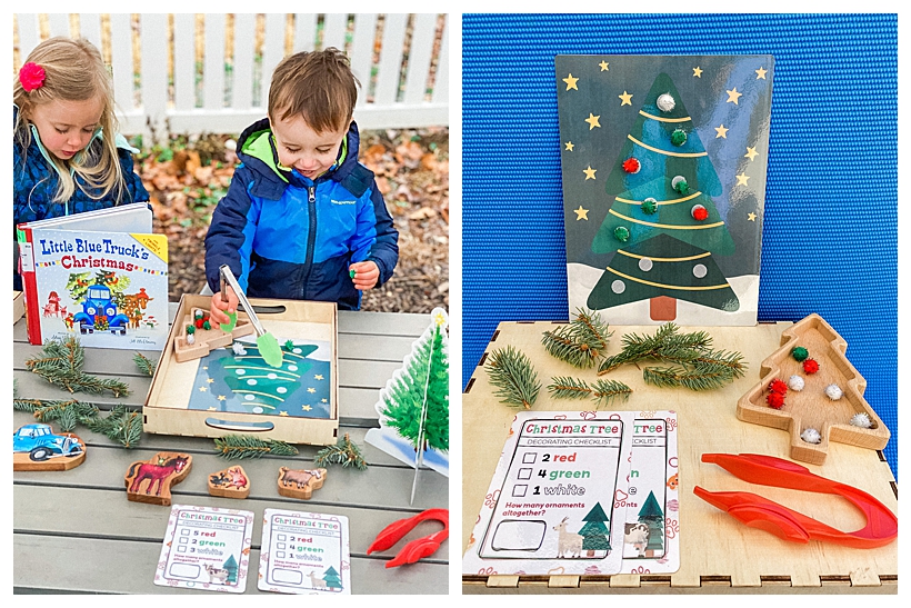 St. Louis, Missouri Preschool | Nature Based Saint Louis Preschool | Montessori St. Louis preschool | Sappington Preschool | Little Leaders Academy St Louis | Little Blue Truck's Christmas Activity_0861.jpg