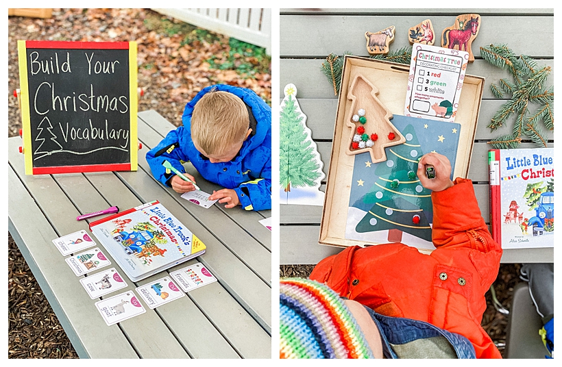 St. Louis, Missouri Preschool | Nature Based Saint Louis Preschool | Montessori St. Louis preschool | Sappington Preschool | Little Leaders Academy St Louis | Little Blue Truck's Christmas Activity_0866.jpg