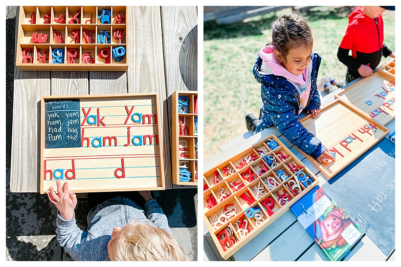 Montessori Movable Alphabet Games: Promote Language Development