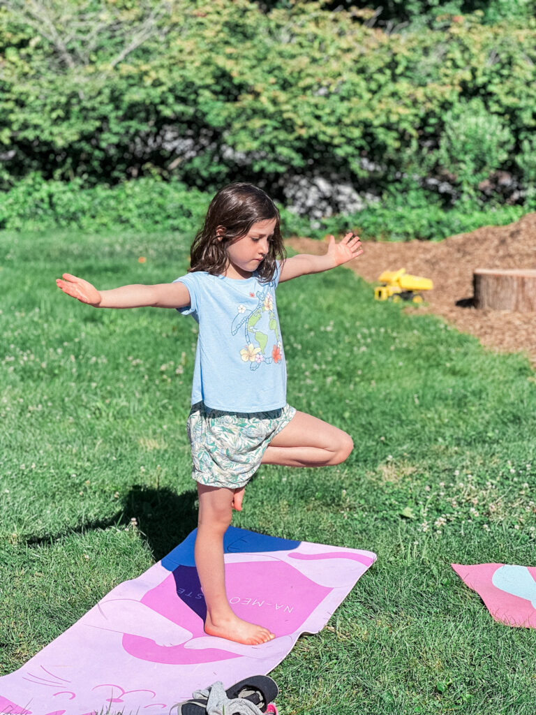 St Louis Christian School, St Louis Forest School, Outside, St Louis yoga