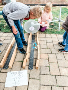 Agape Adventure Academy, St Louis Christian School, Thanksgiving, Turkey Races, STEM